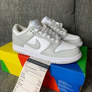 Nike Dunk Low White/Grey Photon Dust size 7 Wmns